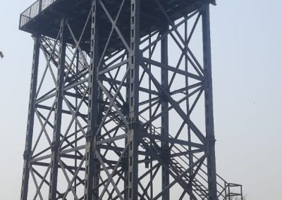 Rectangular Steel Frame For Elevated Water Tank